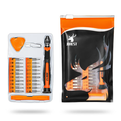 JOREST 40PCS Precision Screwdriver Set for Electronics Repair, Magnetic Mini Tool Kit with Torx,