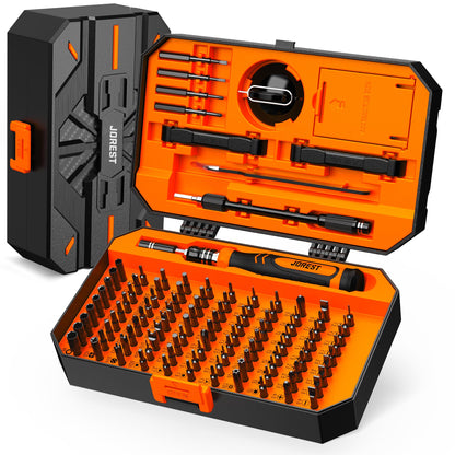 JOREST 40PCS Precision Screwdriver Set for Electronics Repair, Magnetic Mini Tool Kit with Torx,